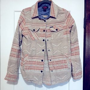 Rock&Roll Western Shacket Aztec Print Women’s M